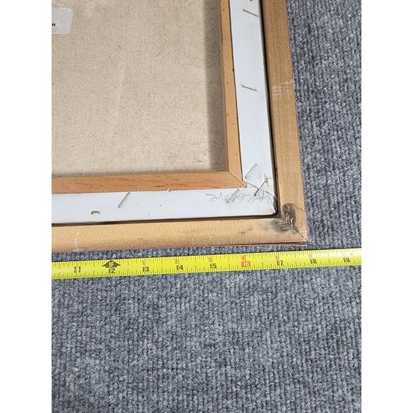 Raggedy Andy Painting Canvas Framed Panda Bear Chicago Cubs Yankees Cardinals - Picture 8 of 8